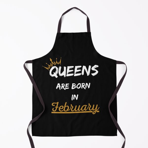 Item preview, Queens Are Born In February Birthday Gift Design designed and sold by CyfroweMysli.