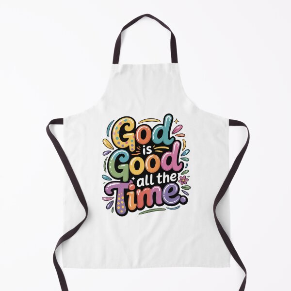 Item preview, God Is Good All The Time – Colorful Christian Quote, Faith Typography Design designed and sold by WHDProduction45.