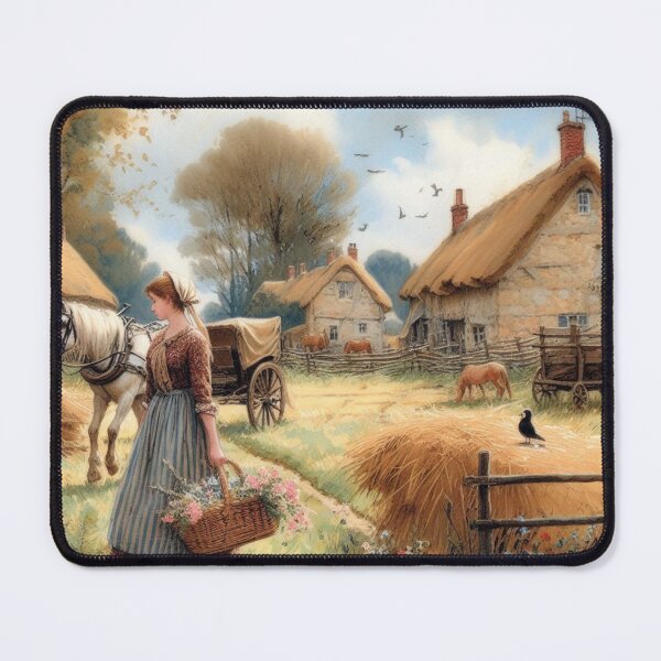Item preview, A Norman village inspired by the little model girls (Countess of Ségur) designed and sold by jefboutique6150.