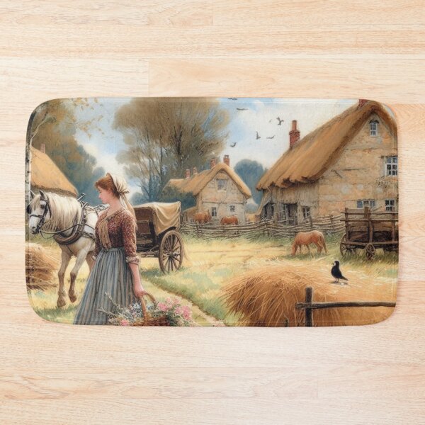 Item preview, A Norman village inspired by the little model girls (Countess of Ségur) designed and sold by jefboutique6150.