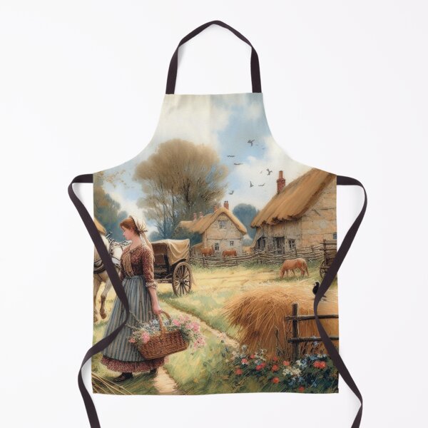 Item preview, A Norman village inspired by the little model girls (Countess of Ségur) designed and sold by jefboutique6150.