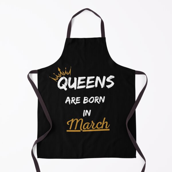 Item preview, Queens Are Born In March Birthday Gift Design designed and sold by CyfroweMysli.