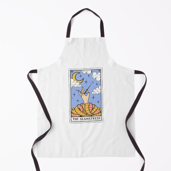 Item preview, Funny Crafter The Seamstress Tarot Card designed and sold by krystalRomanart.