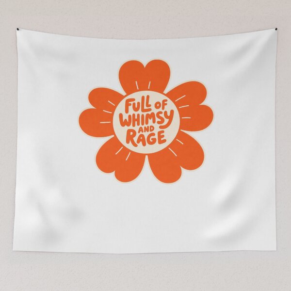 Item preview, Full Of Whimsy And Rage designed and sold by krystalRomanart.