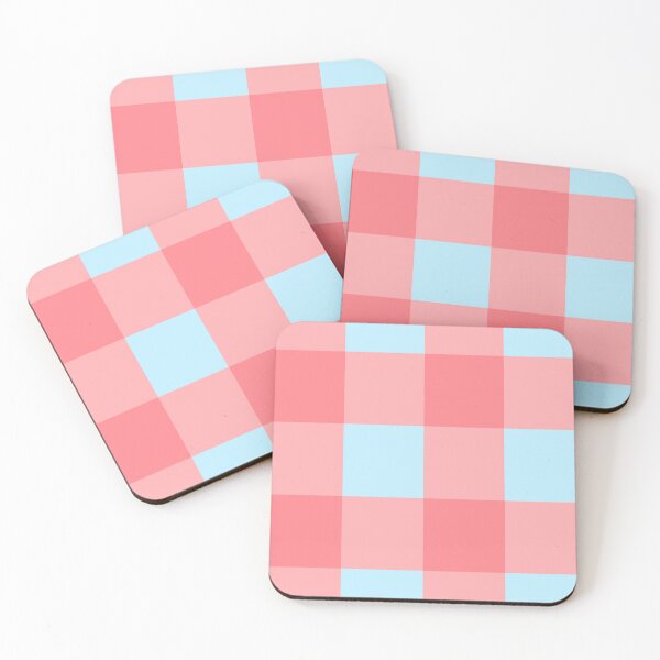 Aperçu de l'œuvre Ensemble de motifs Juicy Daydreams – Fonds vichy doux et texturés dans une esthétique aquarelle coordonnée créée et vendue par VirtuallyCreativ .