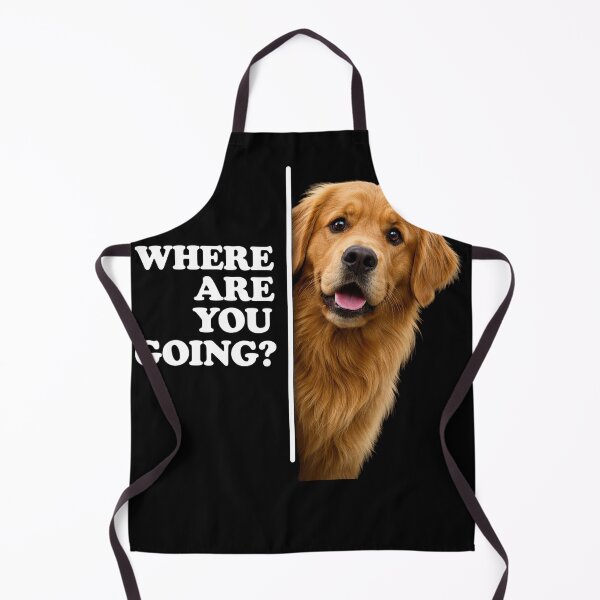 Item preview, Where Are You Going Funny Golden Dog designed and sold by will freed18.