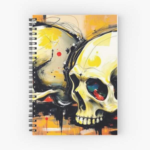 Item preview, Skull Art Canvas Print designed and sold by KAVRAO.