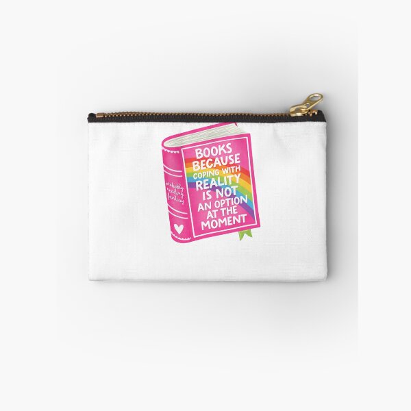 Item preview, Books Because Reality Is Not An Option At The Moment designed and sold by krystalRomanart.