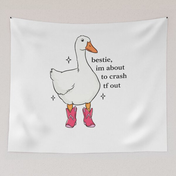 Item preview, Bestie Im About To Crash Out designed and sold by krystalRomanart.