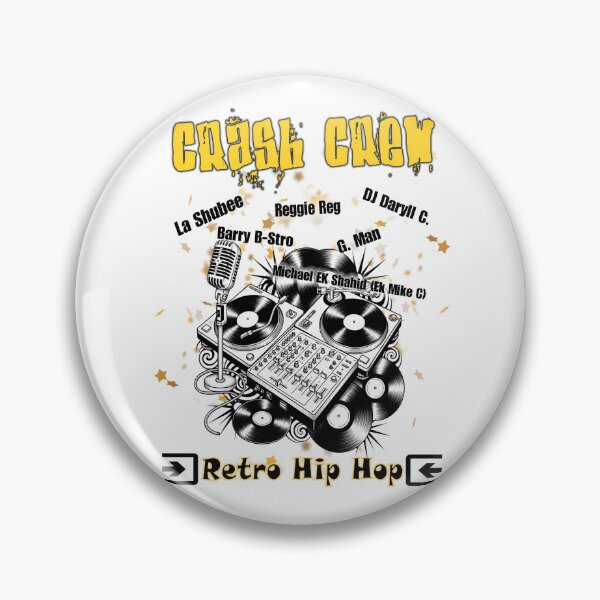 Item preview, Crash Crew, an influential early hip-hop group from Harlem designed and sold by Getrealdesigns.