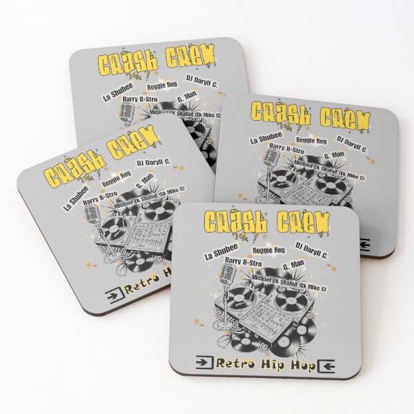Item preview, Crash Crew, an influential early hip-hop group from Harlem designed and sold by Getrealdesigns.