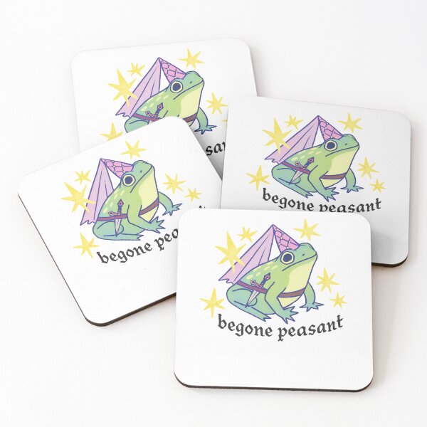 Item preview, Begone Peasant Medieval Princess Frog designed and sold by krystalRomanart.