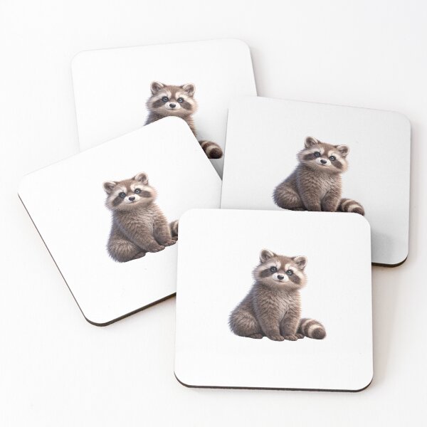 Item preview, Baby raccoon designed and sold by PeterPunkt.