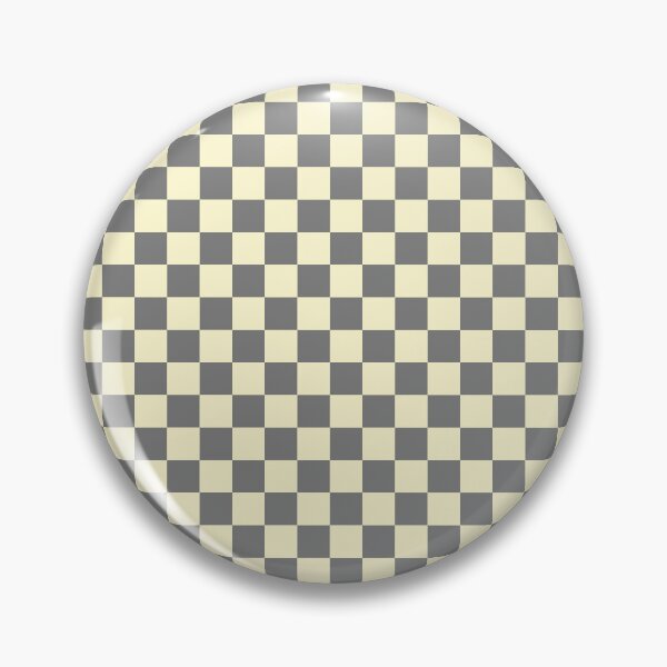 Item preview, Cream and Grey Checkerboard Pattern designed and sold by MOONE FLOWER.