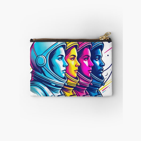 Item preview, Artemis 2 Astronaut Crew - Colorful Pop Art Lunar Mission Graphic designed and sold by ZyxDes.