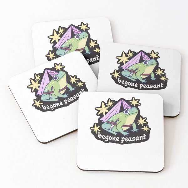 Item preview, Begone Peasant Medieval Princess Frog designed and sold by krystalRomanart.
