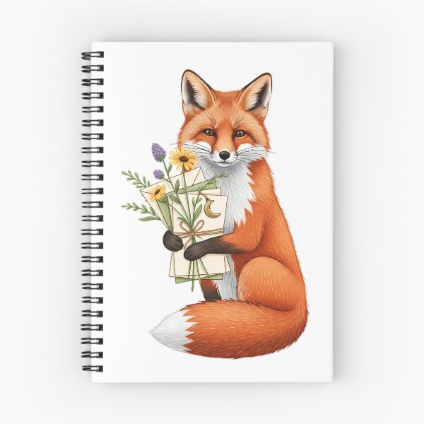 Item preview, Wildflower Pen Pal Fox designed and sold by pumsquare.