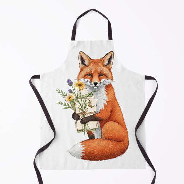 Item preview, Wildflower Pen Pal Fox designed and sold by pumsquare.