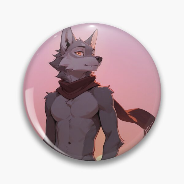 Item preview, Anthro Wolf Sunset Field | Furry Art Golden Hour Warm Aesthetic designed and sold by LexYote.