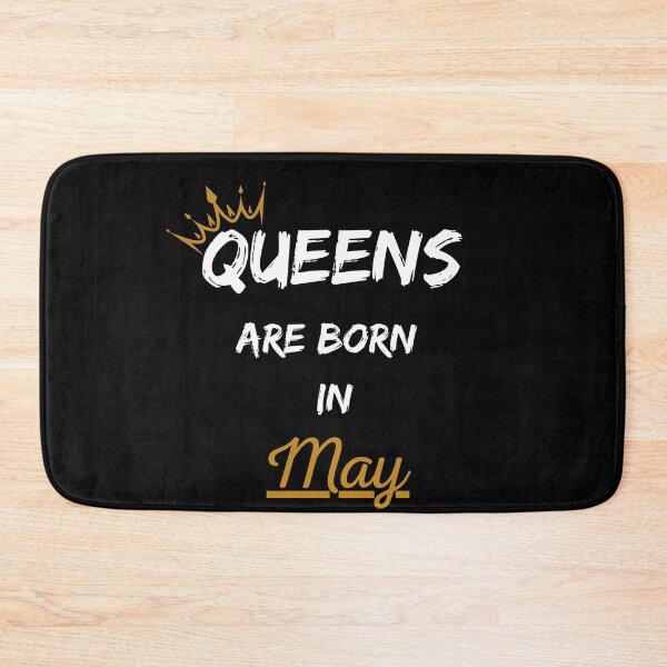 Item preview, Queens Are Born In May Birthday Gift Design designed and sold by CyfroweMysli.
