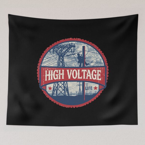 Item preview, Lineman USA – High Voltage Life designed and sold by KapiPrint.