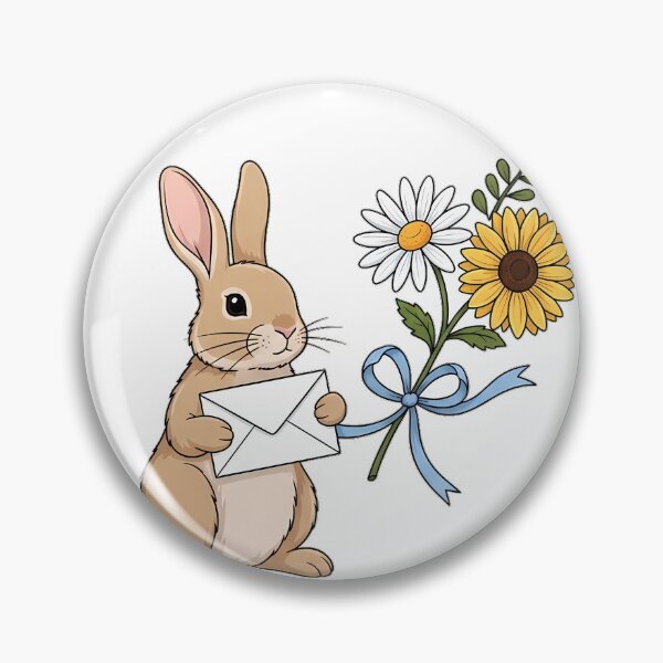 Artikelvorschau, Daisy Letter Rabbit entworfen und verkauft von pumsquare.