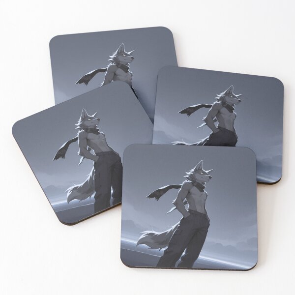 Item preview, Anthro Wolf Storm | Furry Art Moody Dark Dramatic Aesthetic designed and sold by LexYote.