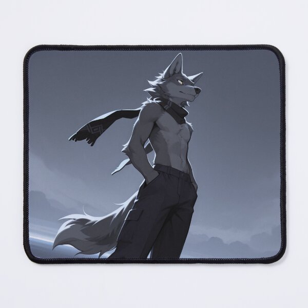 Item preview, Anthro Wolf Storm | Furry Art Moody Dark Dramatic Aesthetic designed and sold by LexYote.