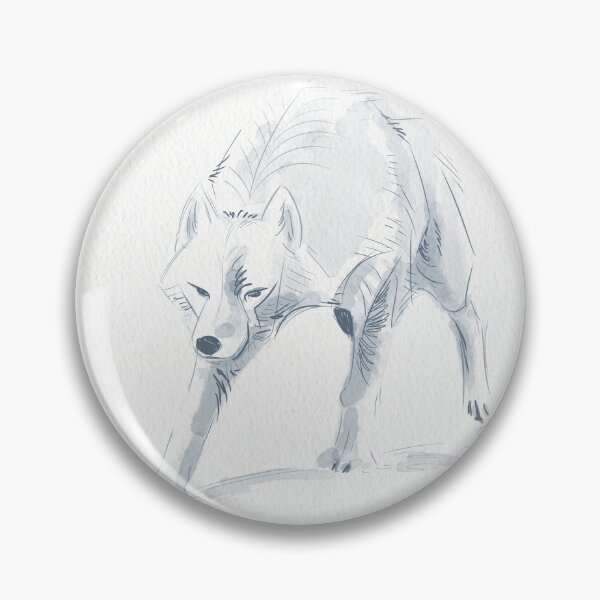 Item preview, Artic wolf in the snow designed and sold by RyukiArtbook.