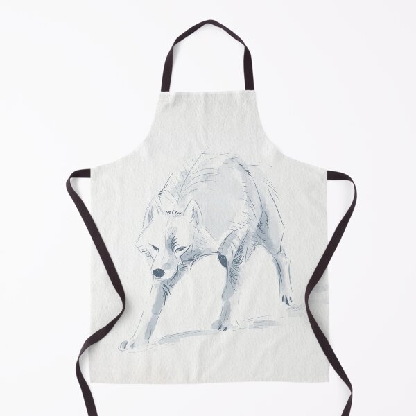 Item preview, Artic wolf in the snow designed and sold by RyukiArtbook.