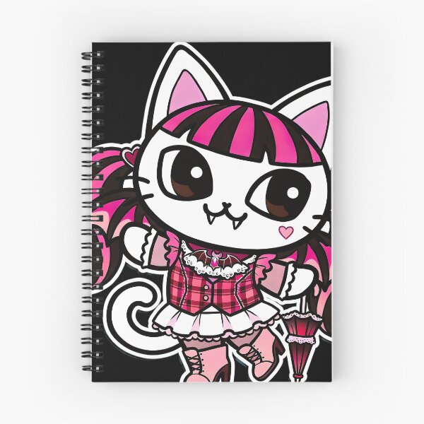 Item preview, Monster High Dracucat Cosplay Draculaura Kawaii  designed and sold by CuteKats.