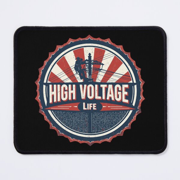 Item preview, Lineman USA – High Voltage Life designed and sold by KapiPrint.