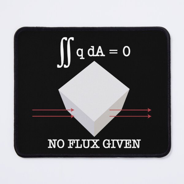 Item preview, Funny No Flux Given Physics Math Science Gift designed and sold by ScienceCorner.