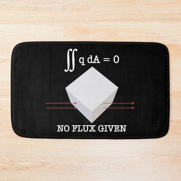 Item preview, Funny No Flux Given Physics Math Science Gift designed and sold by ScienceCorner.