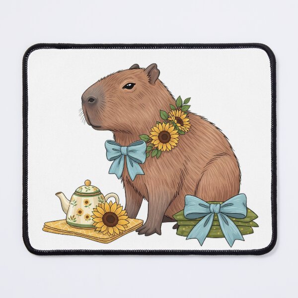 Item preview, Garden Party Capybara designed and sold by pumsquare.