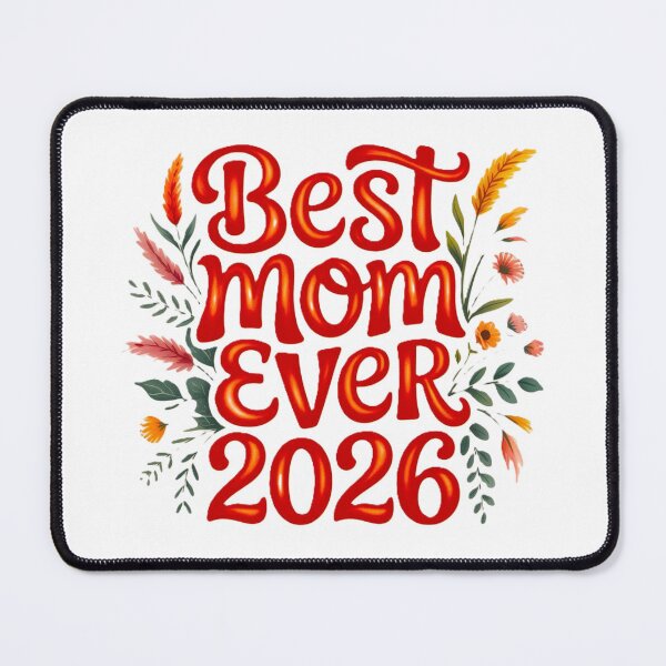 Artikelvorschau, BESTE MAMA DER WELT 2026, Muttertag, Blumen für Mama entworfen und verkauft von GRAFIKAM.