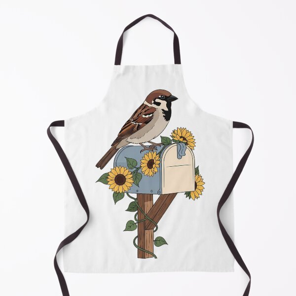 Item preview, Mailbox Sunflower Sparrow designed and sold by pumsquare.