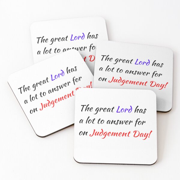 Item preview, Judgement Day designed and sold by The WordCatcher Street.