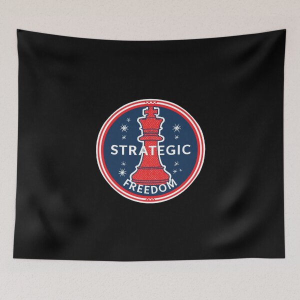 Item preview, Chess Player USA – Strategic Freedom designed and sold by KapiPrint.