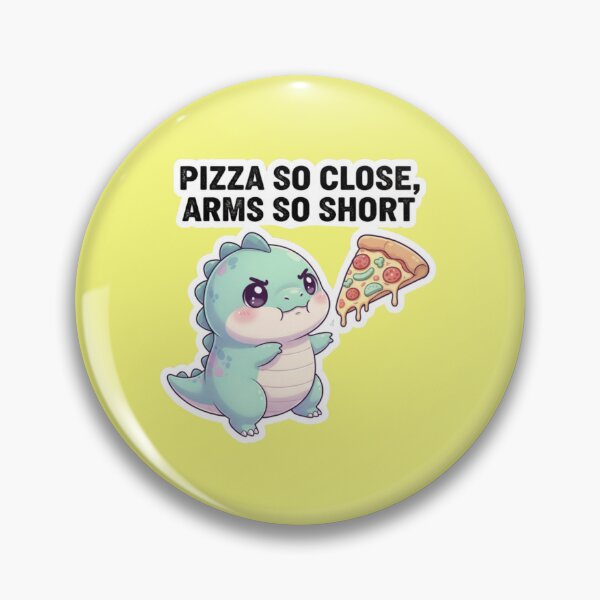 Item preview, Cute Kawaii Baby T Rex Pizza So Close Arms So Short Funny Dinosaur Lover designed and sold by bvdesignart.