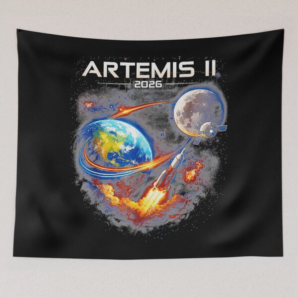 Item preview, Artemis II 2026 Moon Mission Space Exploration NASA Astronaut designed and sold by QuentinHarrow.