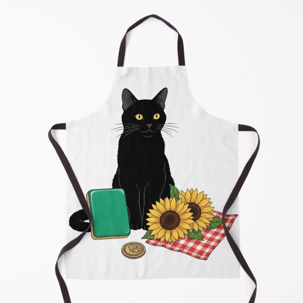 Item preview, Jade Tile Black Cat Picnic designed and sold by pumsquare.