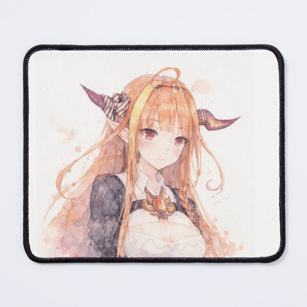Item preview, Kiryu Coco Watercolor Anime Portrait designed and sold by ChromiraStudios.