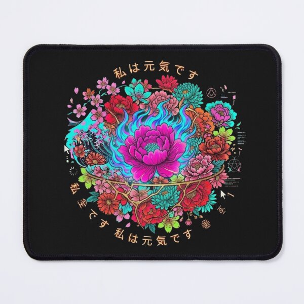 Item preview, Overstimulated Flower: Trippy Psychedelic Art designed and sold by Wild Hare.