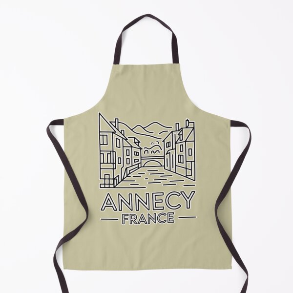 Item preview, Annecy France Minimal Line Art | Elegant Canal Outline Travel Design designed and sold by Timeless Design.