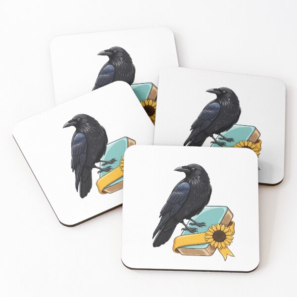Item preview, Blue Tile Crow designed and sold by pumsquare.
