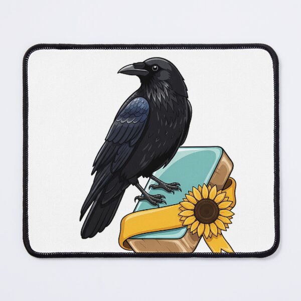 Item preview, Blue Tile Crow designed and sold by pumsquare.