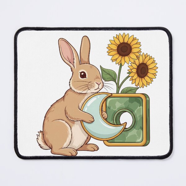 Item preview, Crescent Game Rabbit designed and sold by pumsquare.
