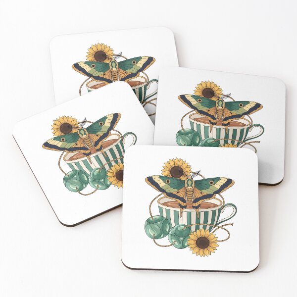 Item preview, Dice Tea Moth designed and sold by pumsquare.