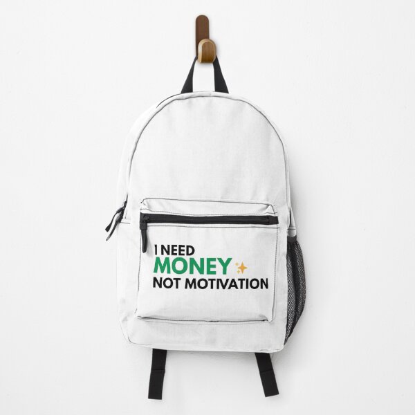 Item preview, Funny Work Quote – I Need Money Not Motivation – Relatable Office Humor designed and sold by TheQuotecrafted.